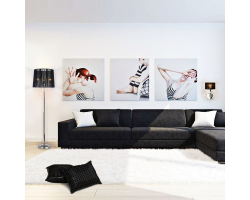 Сделать заказ Бра Eurosvet 2045/1 хром/черный| VIVID-LIGHT.RU