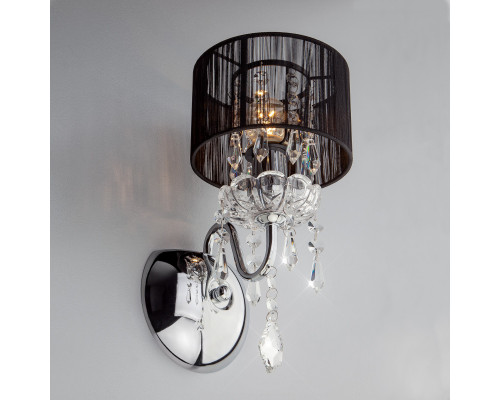 Сделать заказ Бра Eurosvet 2045/1 хром/черный| VIVID-LIGHT.RU