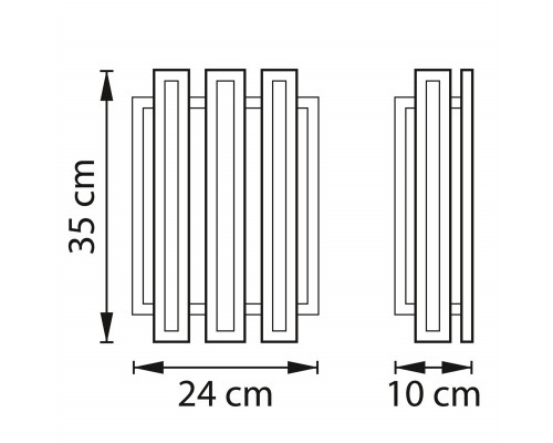 Купить Бра Lightstar 712624| VIVID-LIGHT.RU