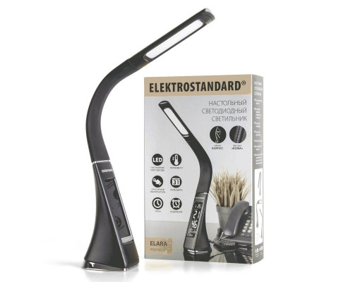 Сделать заказ Настольная лампа Elektrostandard TL90220 Elara черный| VIVID-LIGHT.RU