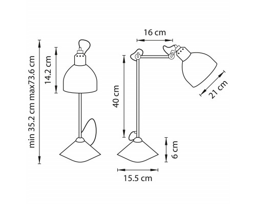 Сделать заказ Настольная лампа Lightstar 765914| VIVID-LIGHT.RU