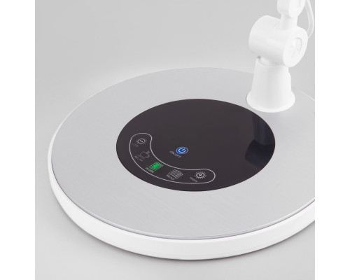 Оформить заказ Настольная лампа Eurosvet 80420/1 серебристый| VIVID-LIGHT.RU