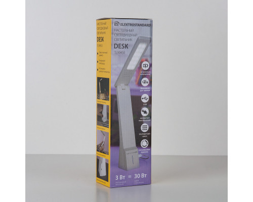 Заказать Настольная лампа Elektrostandard Desk черный/серый (TL90450)| VIVID-LIGHT.RU