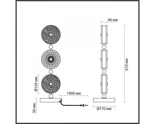 Сделать заказ Настольная лампа Odeon Light 5416/13TL| VIVID-LIGHT.RU