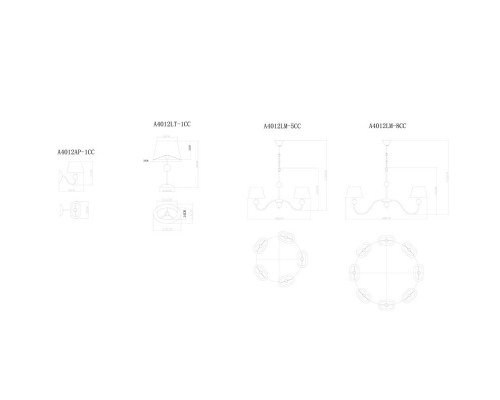Купить Настольная лампа ARTE Lamp A4012LT-1CC| VIVID-LIGHT.RU