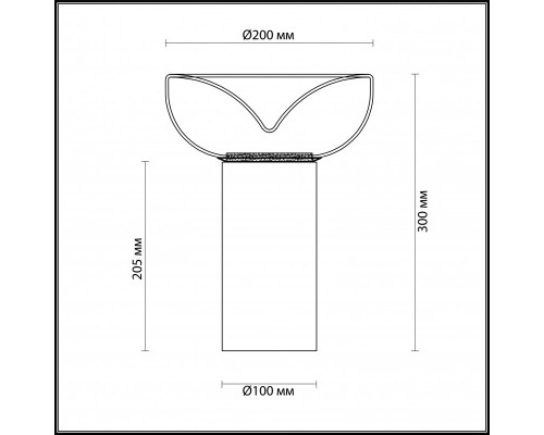 Оформить заказ Настольная лампа Odeon Light 4720/7TL| VIVID-LIGHT.RU