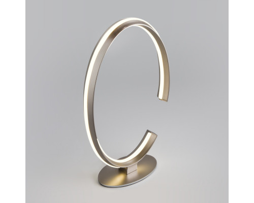 Купить Настольная лампа Eurosvet 80414/1 сатин-никель| VIVID-LIGHT.RU