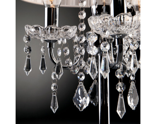 Оформить заказ Настольная лампа Eurosvet 2045/3T хром/белый настольная лампа| VIVID-LIGHT.RU