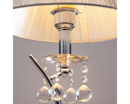 Купить Настольная лампа Eurosvet 1087/1 хром/серебристый Strotskis настольная лампа| VIVID-LIGHT.RU