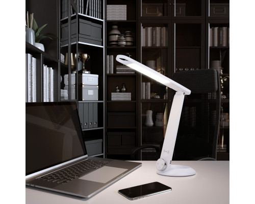 Оформить заказ Настольная лампа Eurosvet 80428/1 белый| VIVID-LIGHT.RU