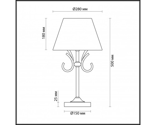 Сделать заказ Настольная лампа LUMION 4437/1T| VIVID-LIGHT.RU