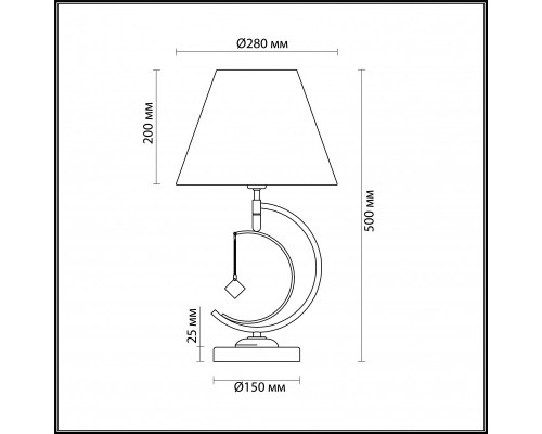 Оформить заказ Настольная лампа LUMION 4469/1T| VIVID-LIGHT.RU