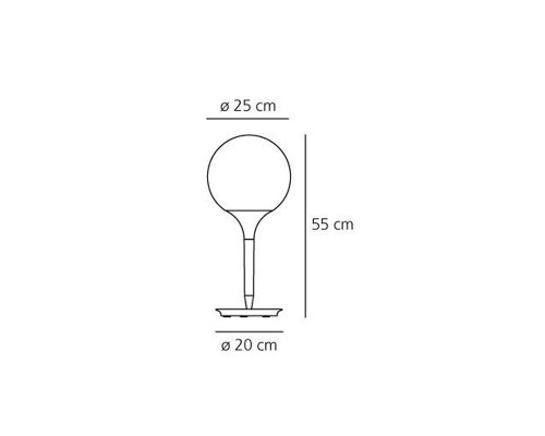 Заказать Настольная лампа Artemide 1050010A| VIVID-LIGHT.RU