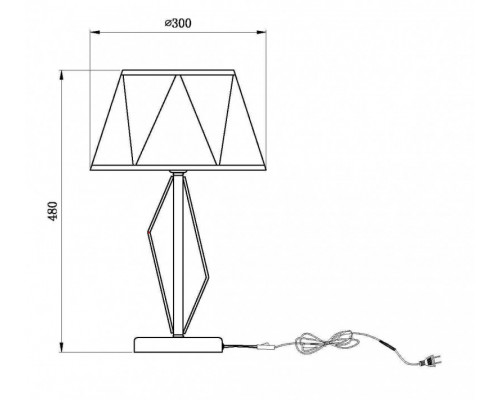 Купить Настольная лампа Vele Luce VL2191N01| VIVID-LIGHT.RU