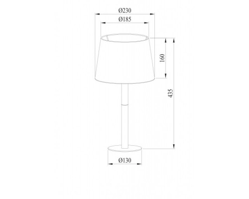 Заказать Настольная лампа ARTE Lamp A2102LT-1WH| VIVID-LIGHT.RU