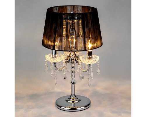 Заказать Настольная лампа Eurosvet 2045/3T хром/черный настольная лампа| VIVID-LIGHT.RU