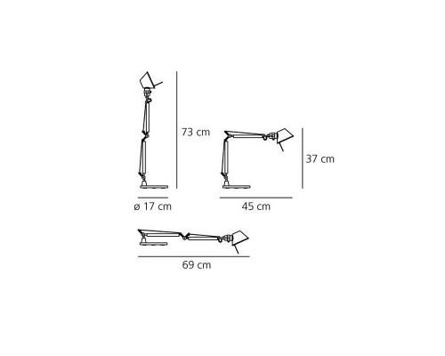 Оформить заказ Настольная лампа Artemide A011850| VIVID-LIGHT.RU