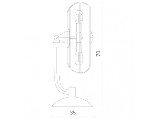 Купить Настольная лампа Divinare 5002/05 TL-5| VIVID-LIGHT.RU