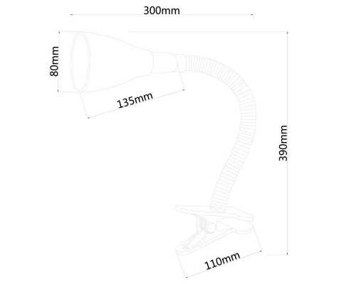 Заказать Настольная лампа ARTE Lamp A1210LT-1BK| VIVID-LIGHT.RU