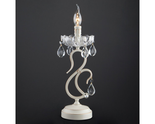 Оформить заказ Настольная лампа Eurosvet 12205/1T белый Strotskis| VIVID-LIGHT.RU