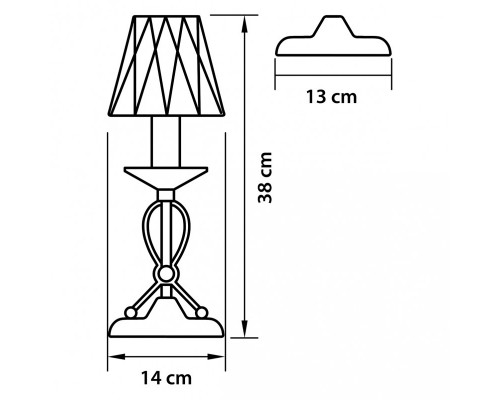 Заказать Настольная лампа Lightstar 705914| VIVID-LIGHT.RU