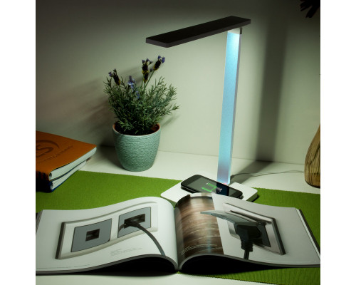 Оформить заказ Настольная лампа Elektrostandard Lori белый/голубой (TL90510)| VIVID-LIGHT.RU