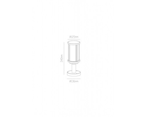 Сделать заказ Садовый светильник ARTE Lamp A1036FN-1BK| VIVID-LIGHT.RU