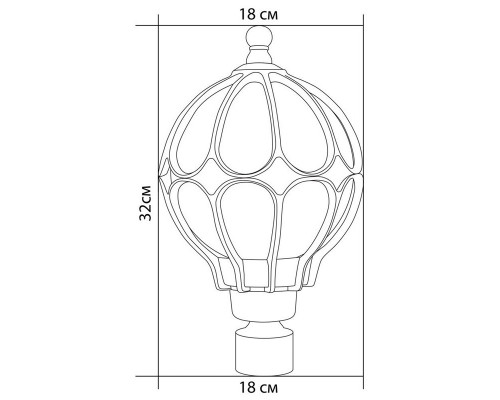 Заказать Садовый светильник Feron 11359| VIVID-LIGHT.RU
