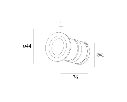 Оформить заказ Подсветка ступеней лестницы Denkirs DK1015-BK| VIVID-LIGHT.RU