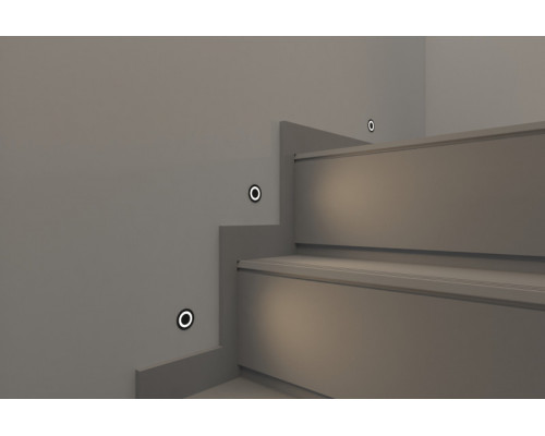 Оформить заказ Подсветка ступеней лестницы Denkirs DK1015-BK| VIVID-LIGHT.RU