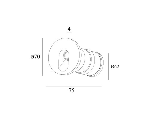 Купить Подсветка ступеней лестницы Denkirs DK1013-DG| VIVID-LIGHT.RU