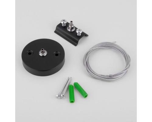 Сделать заказ Подвесной комплект Elektrostandard TRF-1-200-BK / Набор для подвеса черный (2 м.)| VIVID-LIGHT.RU