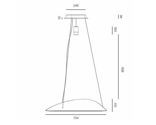Заказать Подвесной светильник Artemide 1402010A| VIVID-LIGHT.RU