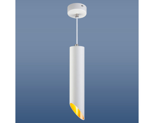 Сделать заказ Подвесной светильник Elektrostandard 7011 MR16 WH/GD белый/золото| VIVID-LIGHT.RU