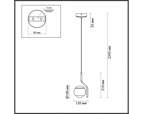 Заказать Подвесной светильник Odeon Light 3915/9L| VIVID-LIGHT.RU