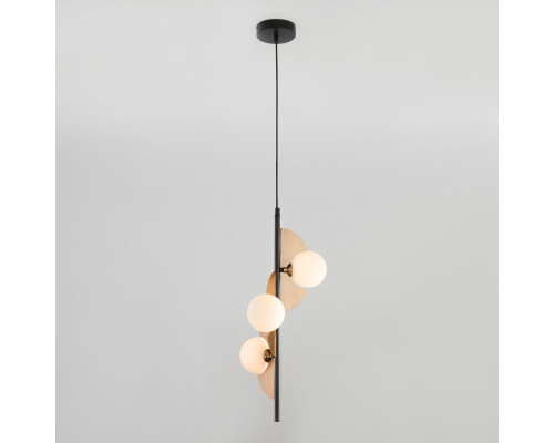 Купить Подвесной светильник Eurosvet 50143/3 золото/черный| VIVID-LIGHT.RU