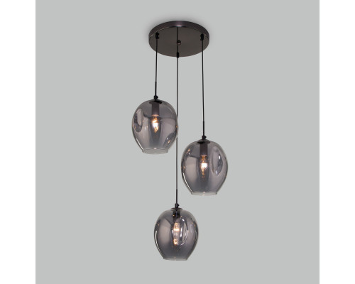 Купить Подвесной светильник Eurosvet 50195/3 черный жемчуг| VIVID-LIGHT.RU