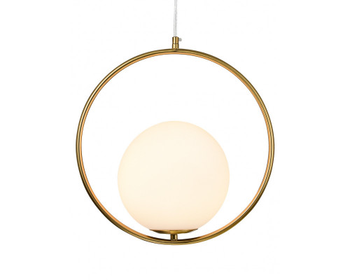 Сделать заказ Подвесной светильник Natali Kovaltseva RENZO 81423/1W GOLD SATIN| VIVID-LIGHT.RU