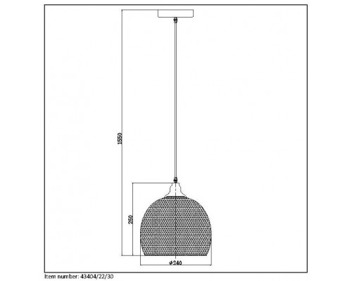 Купить Подвесной светильник LUCIDE 43404/22/30| VIVID-LIGHT.RU