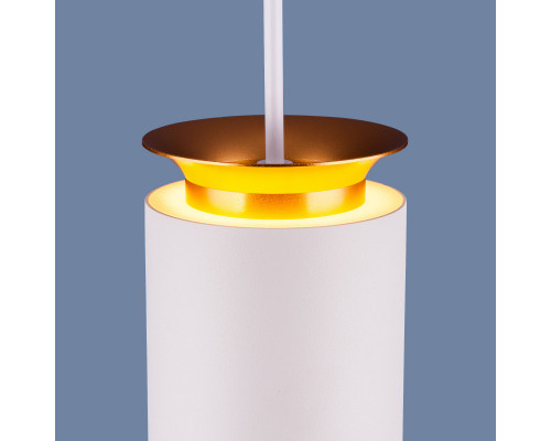 Купить Подвесной светильник Elektrostandard DLS021 9+4W 4200К белый матовый/золото| VIVID-LIGHT.RU