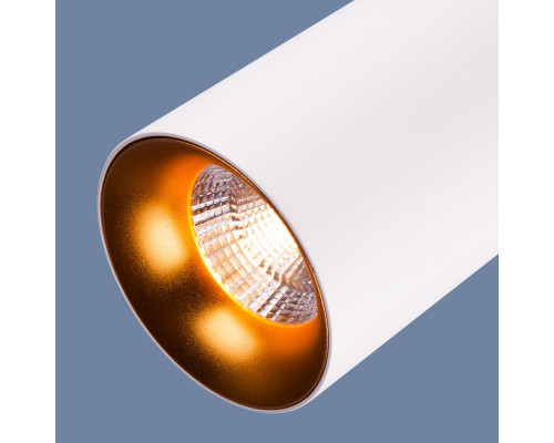 Купить Подвесной светильник Elektrostandard DLS021 9+4W 4200К белый матовый/золото| VIVID-LIGHT.RU