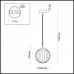 Купить Подвесной светильник Odeon Light 4758/1| VIVID-LIGHT.RU