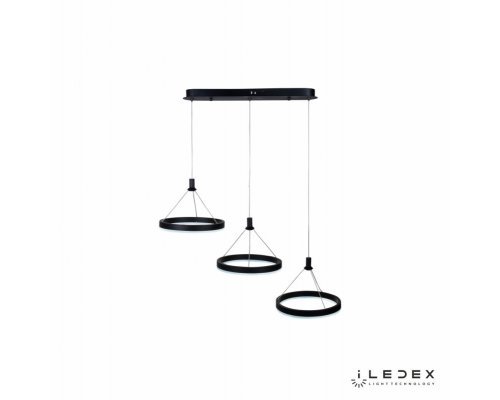 Сделать заказ Подвесной светильник iLedex D075-3 BK| VIVID-LIGHT.RU