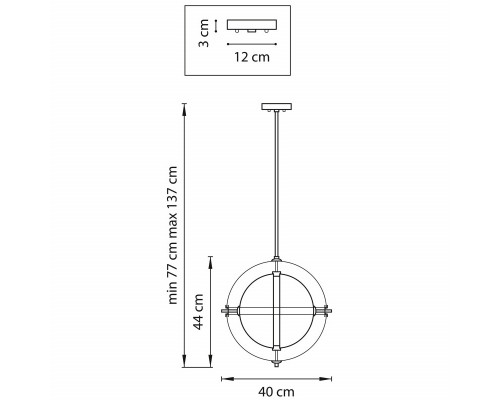 Оформить заказ Подвесной светильник Lightstar 816043| VIVID-LIGHT.RU