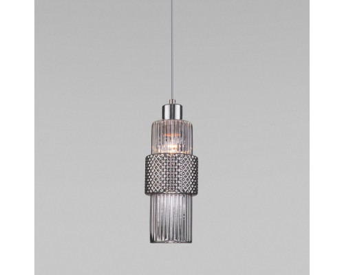 Оформить заказ Подвесной светильник Eurosvet 50209/1 хром| VIVID-LIGHT.RU