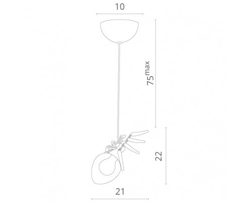Заказать Подвесной светильник Divinare 1308/02 SP-1| VIVID-LIGHT.RU