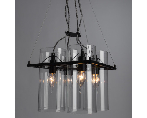 Заказать Подвесной светильник ARTE Lamp A8586SP-4BK| VIVID-LIGHT.RU