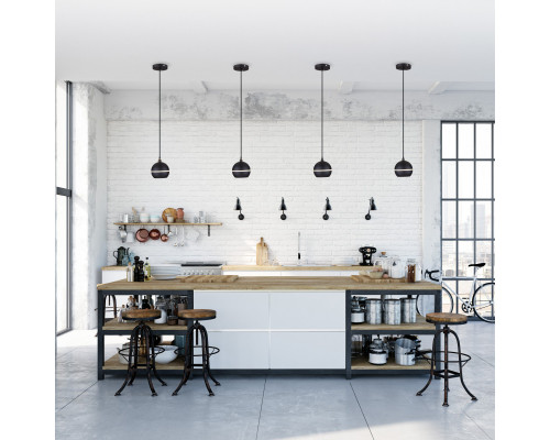 Оформить заказ Подвесной светильник Elektrostandard DLS023 9W 4200K черный| VIVID-LIGHT.RU