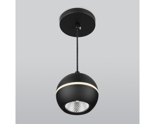 Оформить заказ Подвесной светильник Elektrostandard DLS023 9W 4200K черный| VIVID-LIGHT.RU