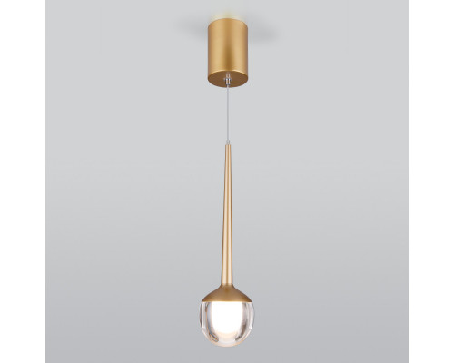 Заказать Подвесной светильник Elektrostandard DLS028 6W 4200K золото| VIVID-LIGHT.RU